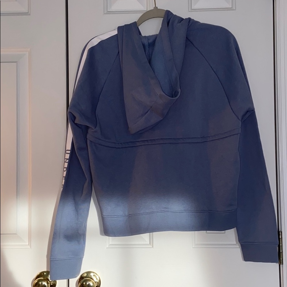 Under Armour Blue/Purple Zip-Up Hoodie - Picture 8 of 8